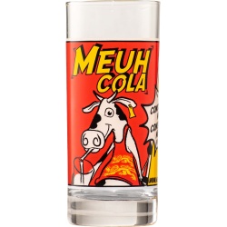 CARTON DE 6 VERRES MEUH COLA