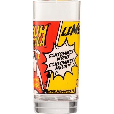 CARTON DE 6 VERRES MEUH COLA