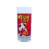 Fameuh verre rouge Meuh Cola avec l'illustration de la célèbre Meuhscotte, vendu en carton de 6.